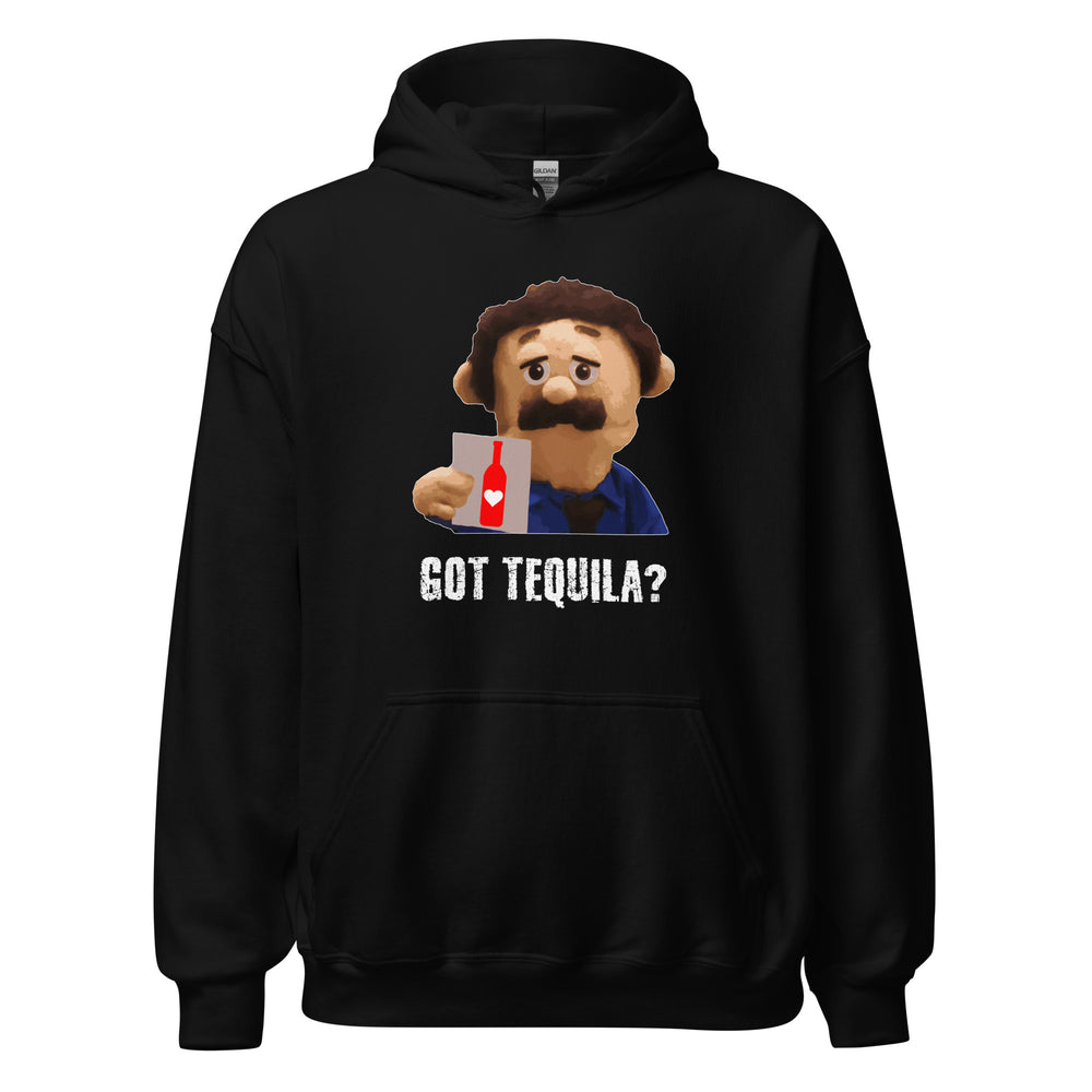 Got Tequila Hoodie Awkward Puppets Diego Tequila T-shirt memes, funny Puppet Diego sayings and quotes Awkward Puppet.