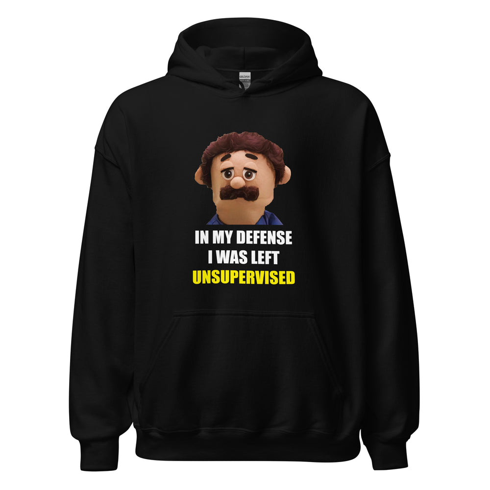 Puppet Diego for sale In My Defence I Was Left Unsupervised Hoodie