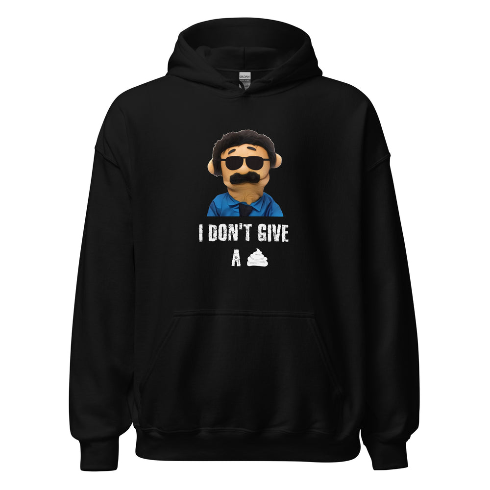 Awkward Puppets Diego sayings and quotes I Don't Give a Shit Hoodie