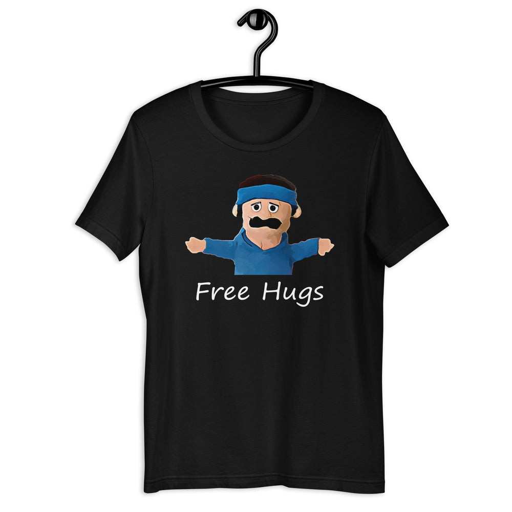 Awkward Puppets Diego free hugs T-shirt - SHOPNOO