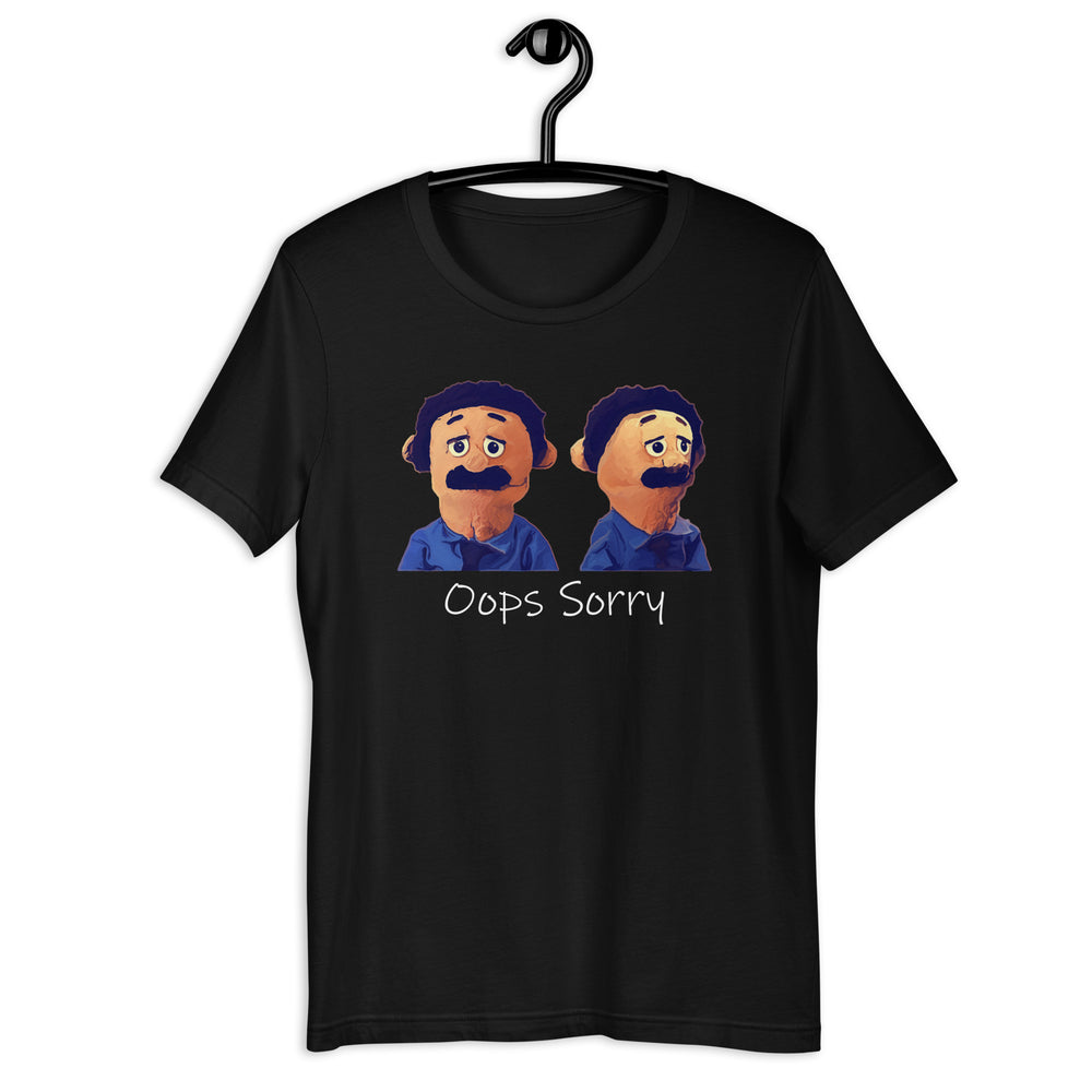 Awkward Puppets Diego Ops sorry T-shirt - SHOPNOO