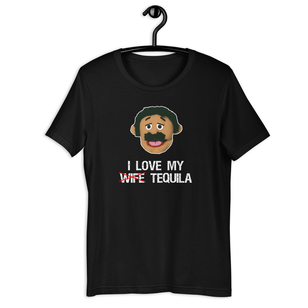 I Love My Tequila Awkward Puppets Diego T-Shirt - SHOPNOO