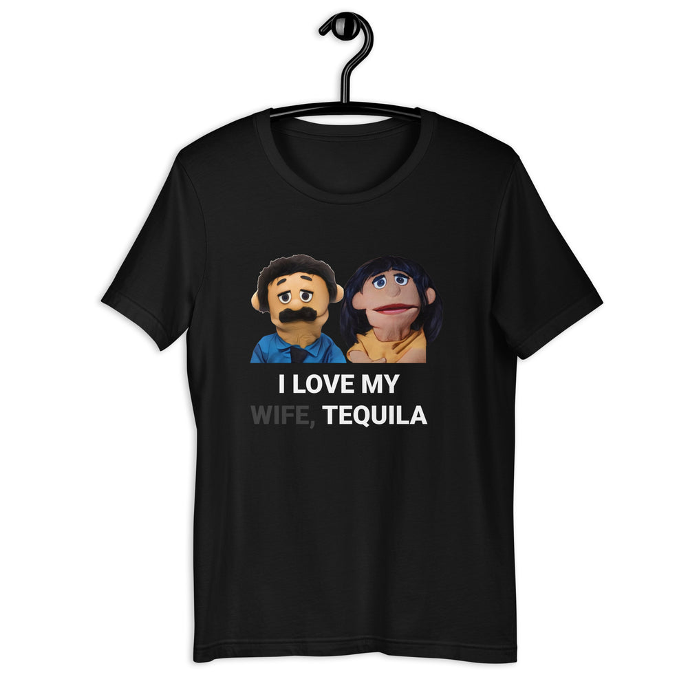 I Love Tequila Not my Wife Awkward Diego  t-shirt - SHOPNOO