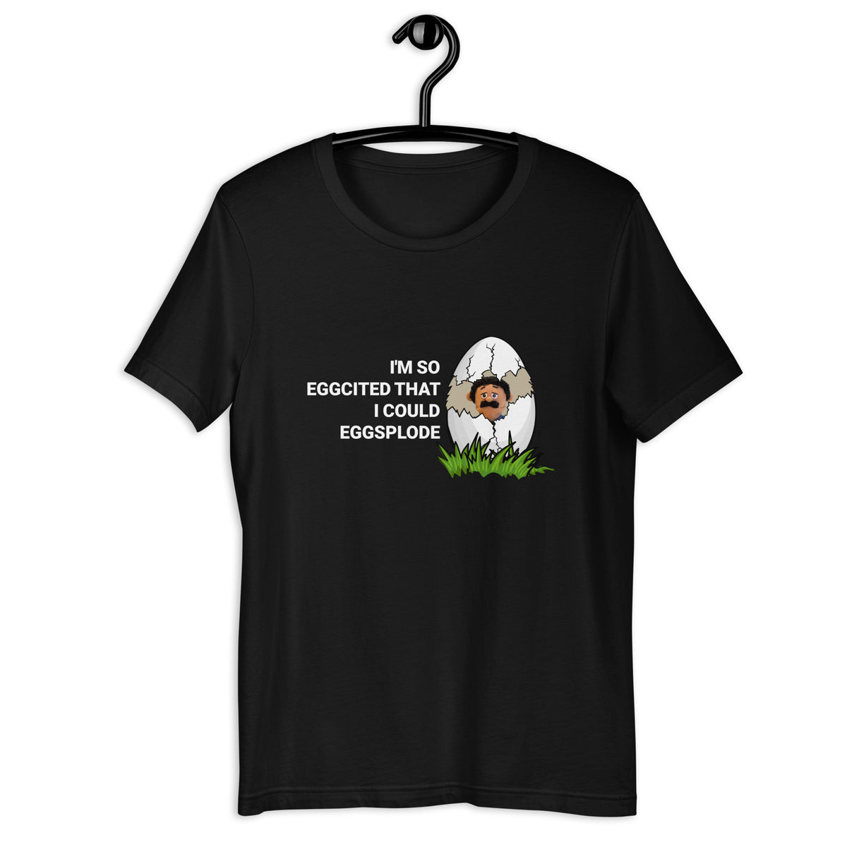 I'm so eggcited I could eggsplode t-shirt - SHOPNOO