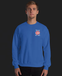 Load image into Gallery viewer, Spread love not hate Sweatshirt
