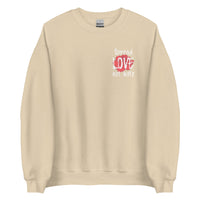 Load image into Gallery viewer, Spread love not hate Sweatshirt - SHOPNOO
