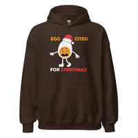Load image into Gallery viewer, Egg-cited For Christmas Hoodie - SHOPNOO
