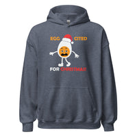 Load image into Gallery viewer, Egg-cited For Christmas Hoodie - SHOPNOO
