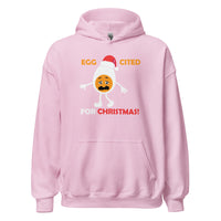 Load image into Gallery viewer, Egg-cited For Christmas Hoodie - SHOPNOO
