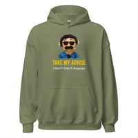 Load image into Gallery viewer, Take my advice I don't use it anyway Unisex Hoodie - SHOPNOO
