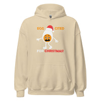 Load image into Gallery viewer, Egg-cited For Christmas Hoodie - SHOPNOO
