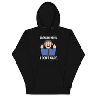 Load image into Gallery viewer, Breaking news - I don't care Puppet Diego Hoodie
