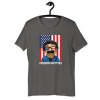 Load image into Gallery viewer, Awkward Puppets Diego 4th of July T-shirt - SHOPNOO
