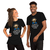 Load image into Gallery viewer, I'm Tired of Waking Up awkward Puppets Diego T-shirt - SHOPNOO
