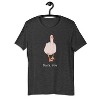 Load image into Gallery viewer, Funny Duck you T-shirt - SHOPNOO
