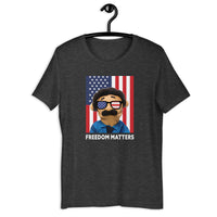 Load image into Gallery viewer, Awkward Puppets Diego 4th of July T-shirt - SHOPNOO

