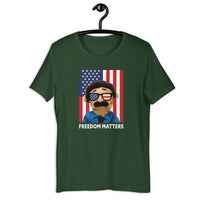 Load image into Gallery viewer, Awkward Puppets Diego 4th of July T-shirt - SHOPNOO
