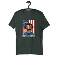 Load image into Gallery viewer, Awkward Puppets Diego 4th of July T-shirt - SHOPNOO
