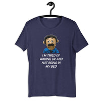 Load image into Gallery viewer, I'm Tired of Waking Up awkward Puppets Diego T-shirt - SHOPNOO
