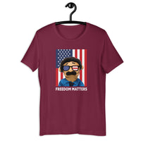 Load image into Gallery viewer, Awkward Puppets Diego 4th of July T-shirt - SHOPNOO
