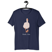 Load image into Gallery viewer, Funny Duck you T-shirt - SHOPNOO
