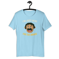 Load image into Gallery viewer, I&#39;m Just Here for the Drinks  Awkward Puppets Diego T-shirt - SHOPNOO
