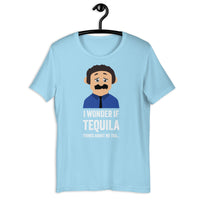 Load image into Gallery viewer, I Wonder If Tequila Thinks About Me Too T-Shirt - SHOPNOO
