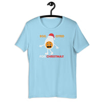 Load image into Gallery viewer, Egg-cited For Christmas T-Shirt - SHOPNOO
