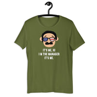 Load image into Gallery viewer, it’s me, Hi I'm the manager its me Awkward Puppets Diego T-shirt - SHOPNOO

