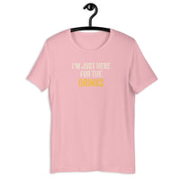Load image into Gallery viewer, "I'm Just Here for the Drinks Tequila Beer" T-shirt - SHOPNOO

