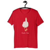 Load image into Gallery viewer, Funny Duck you T-shirt - SHOPNOO
