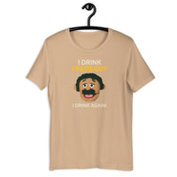 Load image into Gallery viewer, I drink until I pass out I drink again Awkward Puppets Diego T-shirt - SHOPNOO
