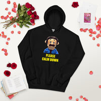 Load image into Gallery viewer, Please Calm Down Awkward Puppets Diego Hoodie - SHOPNOO
