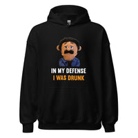 Load image into Gallery viewer, In My Defense I Was Drunk: Funny And Humorous Drinking Awkward Puppets Diego memes, funny Puppet Diego sayings and quotes Awkward Puppet.
