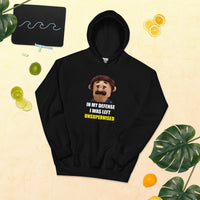 Load image into Gallery viewer, Puppet Diego for sale In My Defence I Was Left Unsupervised Hoodie - SHOPNOO
