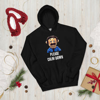 Load image into Gallery viewer, Please Calm Down Puppets Diego Hoodie - SHOPNOO

