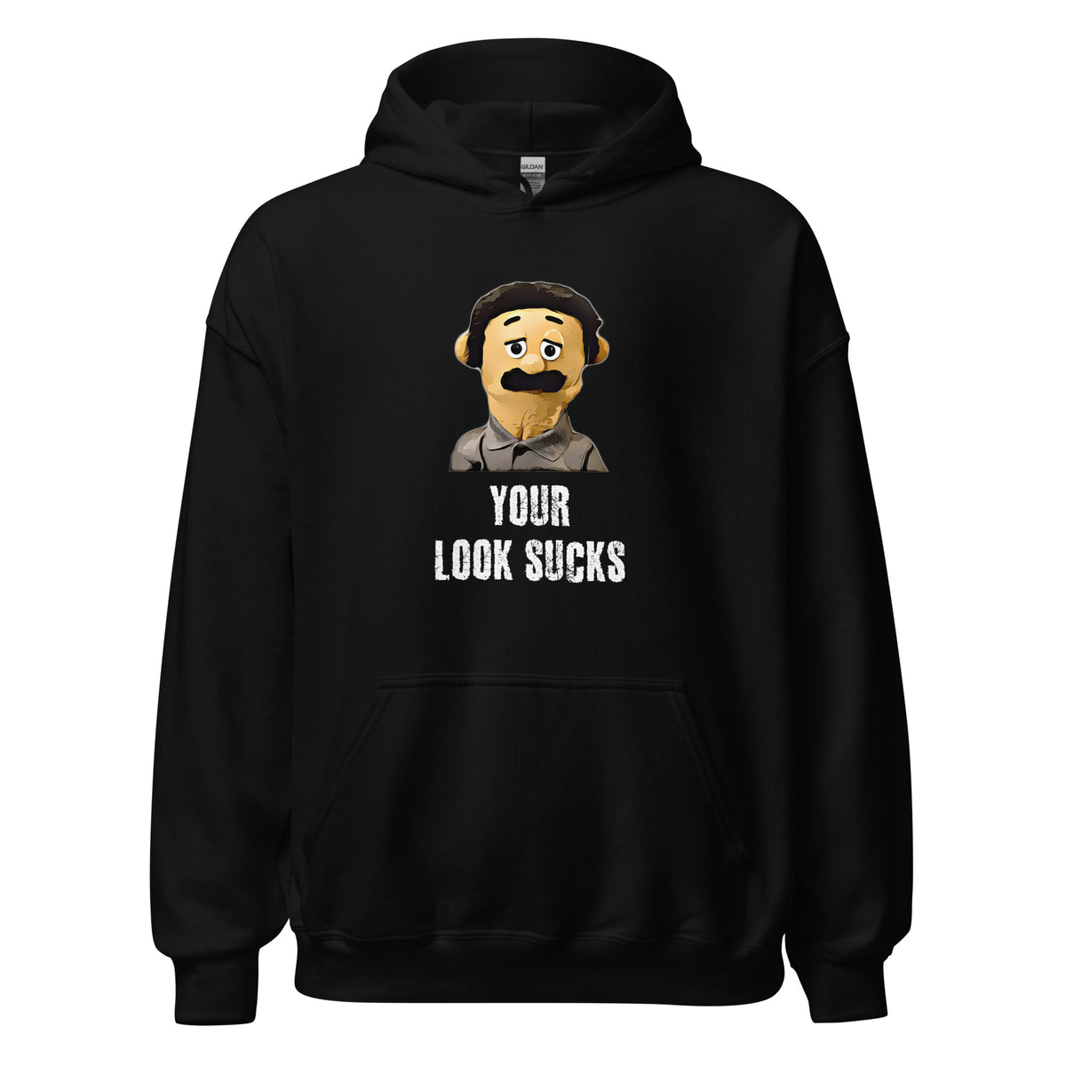 Your Look Sucks Awkward Puppets Diego Hoodie