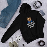 Load image into Gallery viewer, Puppet Diego Sorry I'm Late, I Didn't Want to Come Hoodie - SHOPNOO
