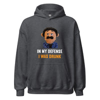 Load image into Gallery viewer, Puppet Diego In My Defense I Was Drunk Hoodie - SHOPNOO
