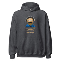 Load image into Gallery viewer, Awkward Puppets Diego sometimes I talk to myself Hoodie - SHOPNOO
