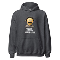 Load image into Gallery viewer, Puppet Diego sayings and quotes SHHH No one Cares Hoodie - SHOPNOO
