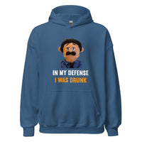 Load image into Gallery viewer, Puppet Diego In My Defense I Was Drunk Hoodie - SHOPNOO
