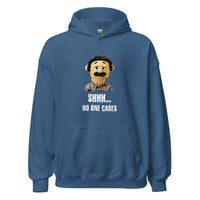 Load image into Gallery viewer, Puppet Diego sayings and quotes SHHH No one Cares Hoodie - SHOPNOO
