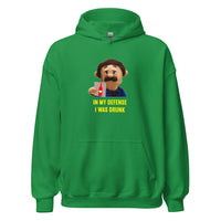 Load image into Gallery viewer, In My Defense I Was Drunk Puppet Diego sayings Hoodie - SHOPNOO
