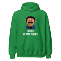 Load image into Gallery viewer, I Drink I Know Things Puppet Diego Hoodie - SHOPNOO
