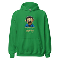 Load image into Gallery viewer, Awkward Puppets Diego sometimes I talk to myself Hoodie - SHOPNOO
