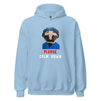 Load image into Gallery viewer, Please Calm Down Awkward Puppets Diego Hoodie - SHOPNOO
