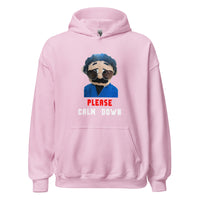 Load image into Gallery viewer, Please Calm Down Awkward Puppets Diego Hoodie - SHOPNOO
