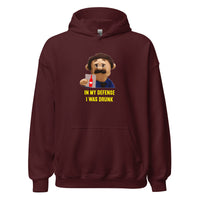 Load image into Gallery viewer, In My Defense I Was Drunk Puppet Diego sayings Hoodie - SHOPNOO
