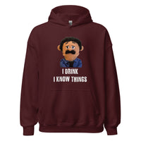 Load image into Gallery viewer, I Drink I Know Things Puppet Diego Hoodie - SHOPNOO

